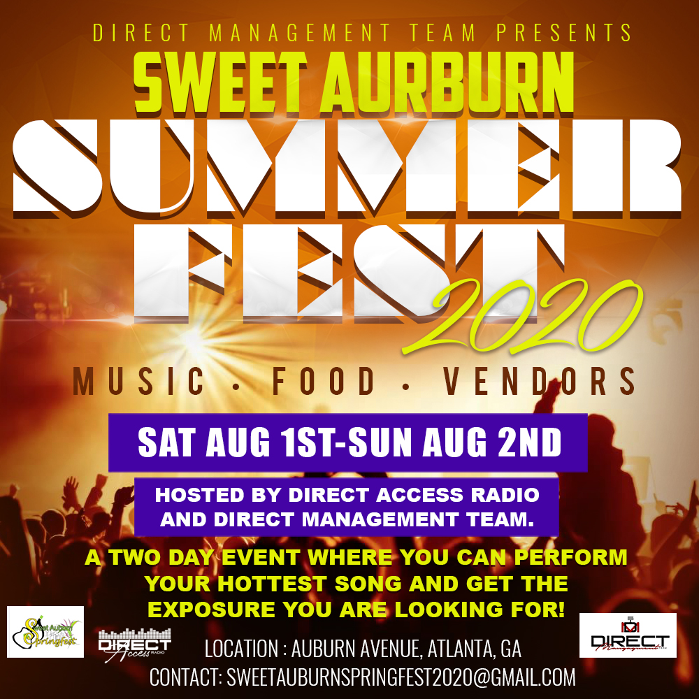 Sweet Auburn Summer Fest 2020 Makin' It