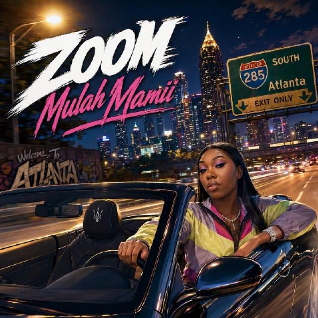 “🚨 NEW SINGLE ALERT 🚨 ‘ZOOM’ by Mulah Mamii is coming. Turn it up, roll the windows down, and let the city hear you. Stay locked in. 💨🔥