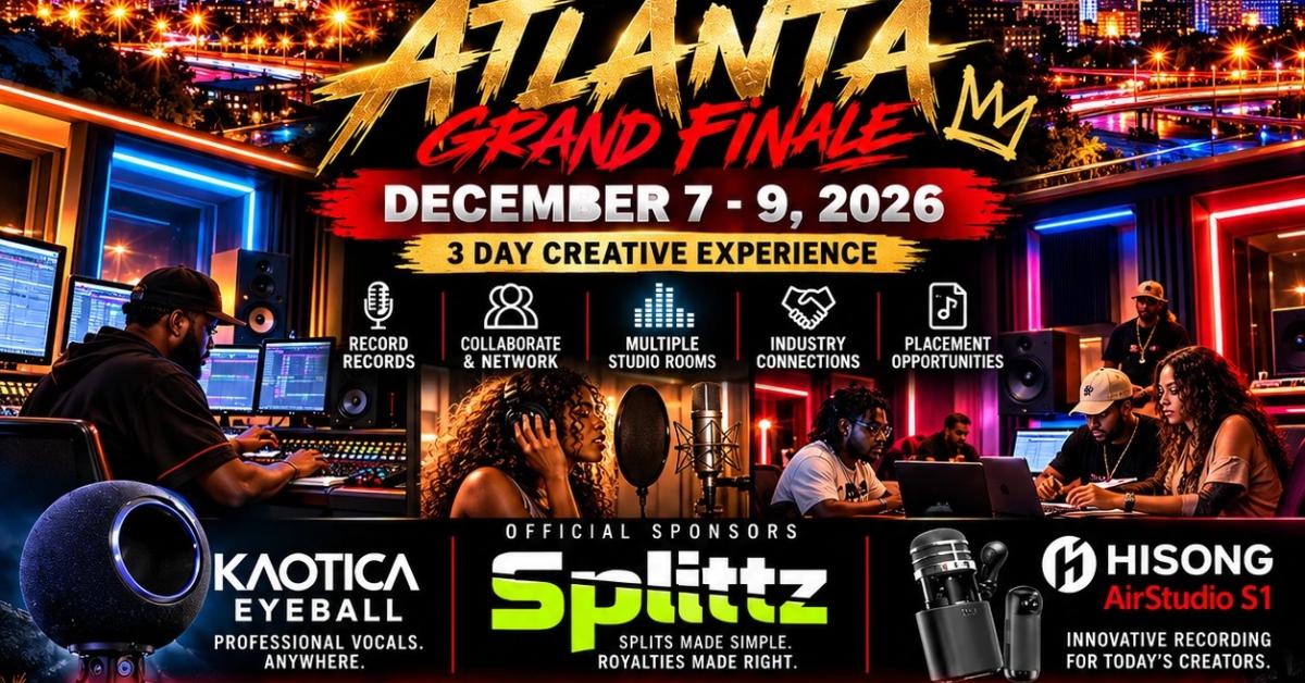 No Label Needed Songwriting Camp, Atlanta, December 7-9, 2026