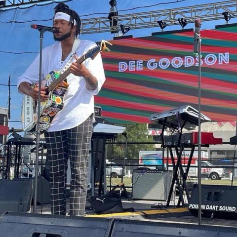 Dee Goodson Performs at Tampa Buccs’ Raymond James Stadium