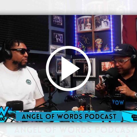 Spits Nelson Turns Appearance on the Angel of Words Podcast Into a Paid Show in NYC