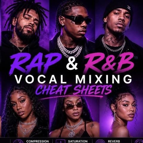 Q The Muziq Releases Rap & R&B Vocal Mixing Cheat Sheets for Male & Female Artists