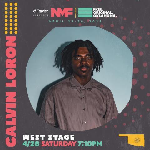 Calvin Loron Live at the Norman Music Festival
