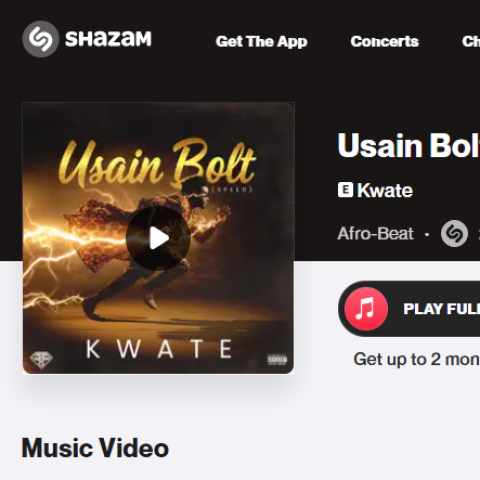 Kwate Hits #1 on Shazam Nigeria While Joining Davido’s 5ive Alive Tour