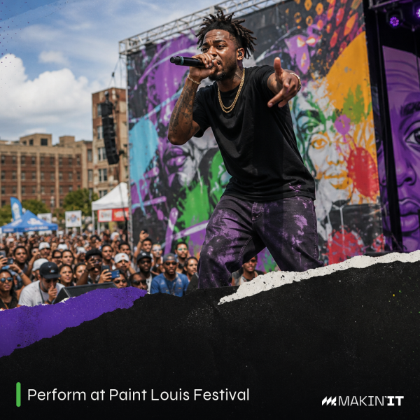 Perform at Paint Louis Festival in St.Louis