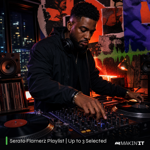 Get Featured on Serato Flamerz Spotify Playlist