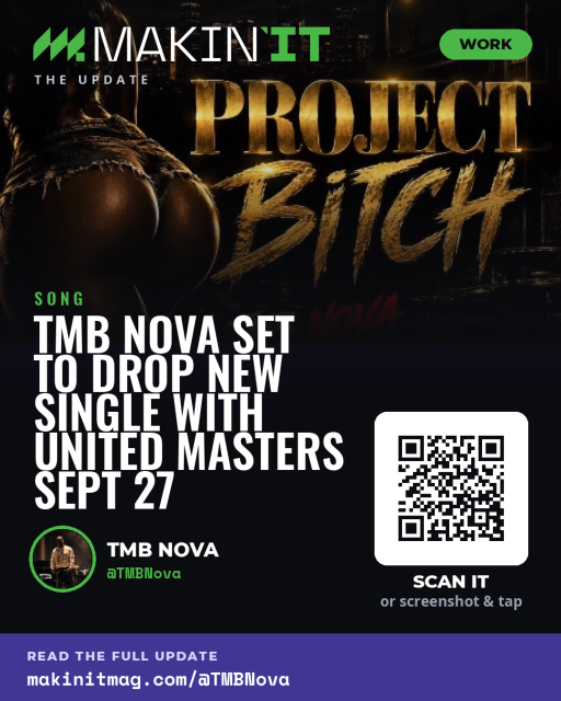 TMB NOVA signed with UNITED MASTERS Distribution