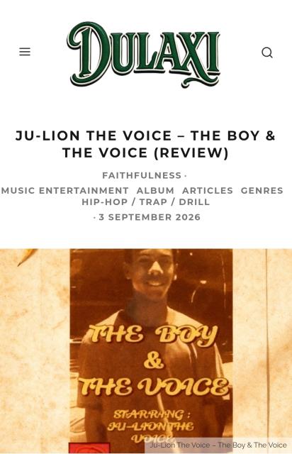 Ju-Lion The Voice