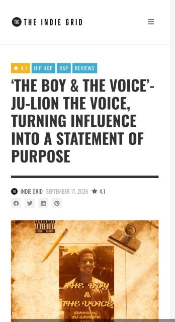 Ju-Lion The Voice