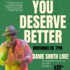  Dame Smith launches live vocals only concert series beginning November 15th!