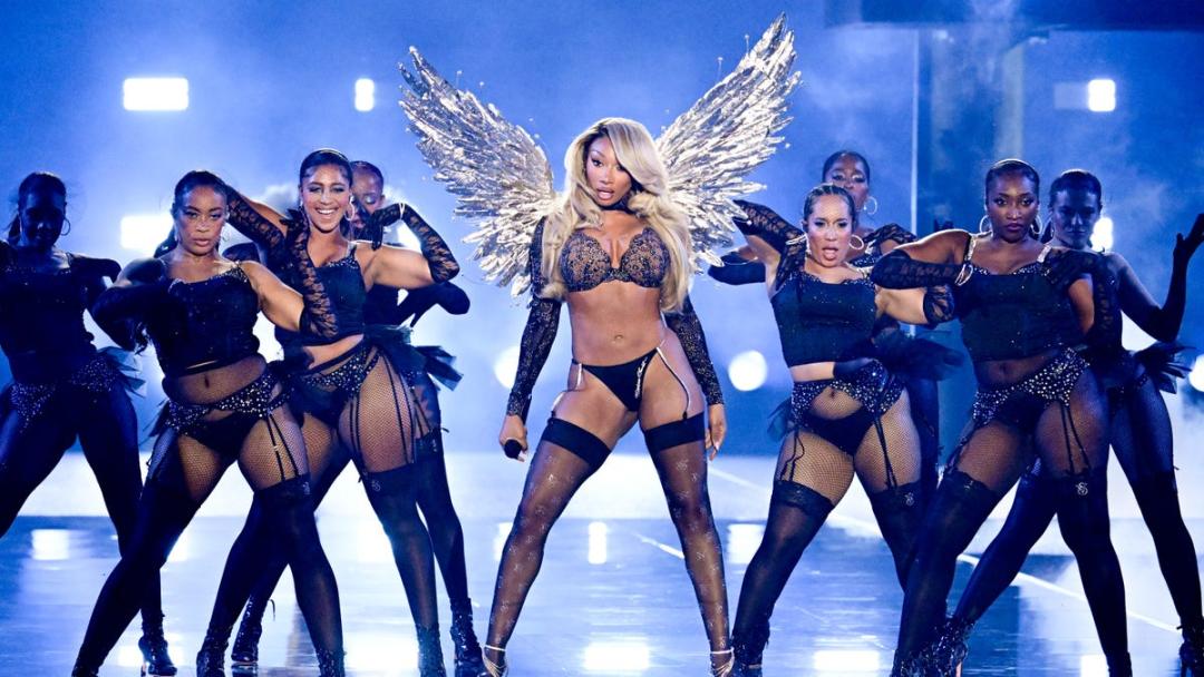 Megan Thee Stallion performs at Victoria's Secret Fashion Show